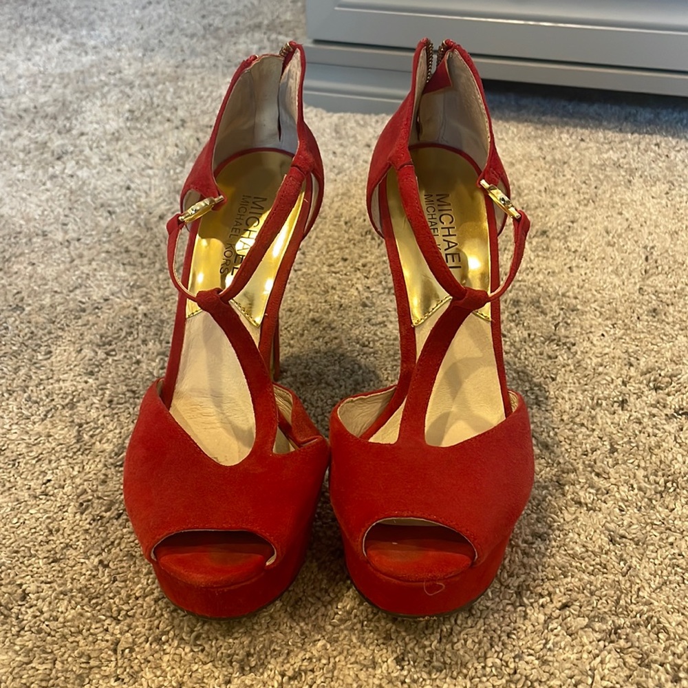 Michael Kors Red Heels